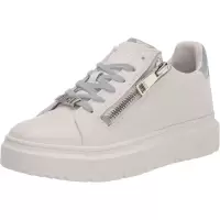 DKNY女鞋休闲百搭轻便舒适运动跑步鞋春夏新款真皮小白鞋