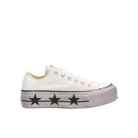 匡威(CONVERSE)女士休闲运动鞋圆头系带橡胶底舒适耐穿跑步鞋