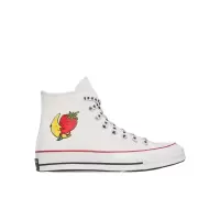 匡威(CONVERSE)女鞋图案运动鞋草莓月亮联名款定制鞋垫透气跑步鞋