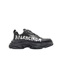 巴黎世家(Balenciaga)男款跑步鞋圆头系带运动鞋透气耐磨休闲跑步