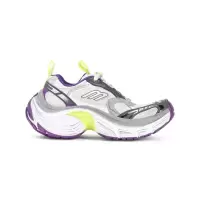 巴黎世家(Balenciaga)女款多彩网布橡胶加厚跑步鞋轻便舒适运动鞋