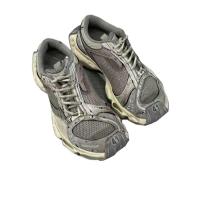 巴黎世家(Balenciaga)圆头系带徽标点缀跑步鞋女运动鞋轻便防滑耐