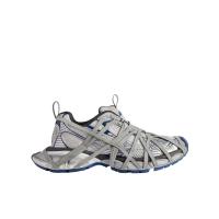 巴黎世家(Balenciaga)男款套穿式网布拼接运动跑鞋做旧效果反光点