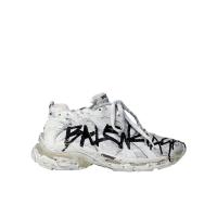 巴黎世家(Balenciaga)女款低帮运动鞋侧面印花透气舒适跑步鞋日常