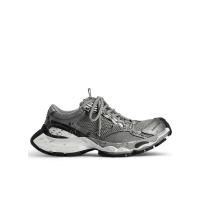 巴黎世家(Balenciaga)运动潮流拼接织物女士跑鞋个性标识吸睛街头