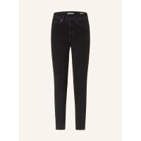 Levi's女款高腰修身牛仔裤窄腿拉链五口袋时尚复古风