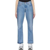 Levi's经典复古女士中腰宽松直筒牛仔裤舒适随性时尚选择