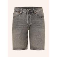 Levi's男士常规腰围直筒牛仔短裤五口袋设计酸洗风格