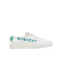 纪梵希(GIVENCHY)白色徽标休闲运动鞋女款低帮舒适百搭配件春季跑