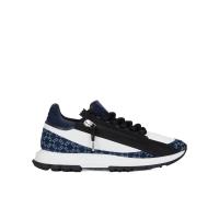 纪梵希(GIVENCHY)Spectre皮革拼接72牛仔布运动鞋男款跑鞋透气舒