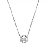 迈克·科尔斯(MICHAEL KORS)银色吊坠项链女款925纯银镶钻可调节