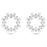 施华洛世奇(SWAROVSKI)女士水钻吊坠耳环时尚简约大方派对佩戴耳