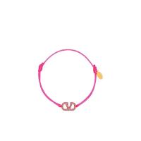 华伦天奴(Valentino)女款徽标手链时尚百搭配饰潮流个性精美耳饰