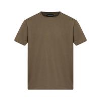 男士莱赛尔棉混纺圆领短袖T恤男装潮流百搭夏季休闲服装