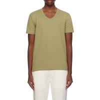 男士运动T恤纯色简约风2024年夏季日常居家运动透气短袖