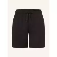 直筒剪裁男式运动短裤弹性腰头侧兜开叉法式 Terry材质