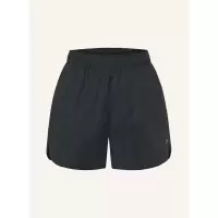 高弹棉质直筒运动裤女宽松版高腰侧兜防滑舒适跑步训练裤