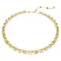 Swarovski/施华洛世奇闪耀百搭金调水晶项链女可调节链长女士日常