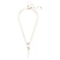 Swarovski精致龙凤项链女时尚气质休闲吊坠送女友闺蜜生日情人节七夕礼物
