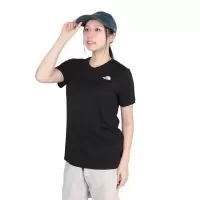 THE NORTH FACE/北面速干透气反光logo女款短袖运动T恤春夏跑步训