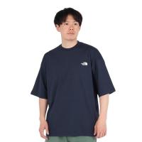 THE NORTH FACE/北面oversized短袖T恤男女士防晒UV保护都市海军