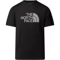 THE NORTH FACE/北面男士再生聚酯纤维速干T恤宽松版大logo简约短