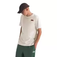 THE NORTH FACE男士户外印花T恤透气舒适休闲运动短袖上衣