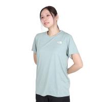 户外速干反光logo女款短袖T恤冰川绿Iceberg Green