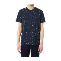 奢侈品服饰男徽标细节T恤 TEE750329654-410 简约