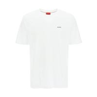 男装宽松大logo圆领短袖T恤潮流个性印花男士夏季休闲上衣