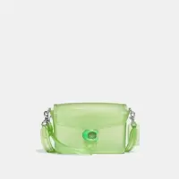 糖果色透明单肩包女士复古迷你斜挎包 translucent jelly materia