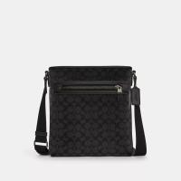 COACHslim商务斜挎包多功能调节男士信使包