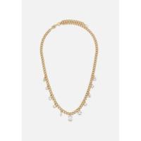 Swarovski女款混切工艺项链优雅白金色显气质时尚饰品