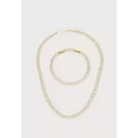 Swarovski精致金色抛光项链搭配施华洛世奇水晶优雅时尚首饰