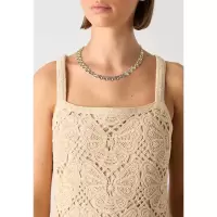 Swarovski闪耀水晶项链金色抛光优雅时尚女款饰品选择