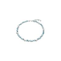 Swarovski手链女 休闲经典GEMA 混合切割蓝色水晶手链 精致优雅气质饰品