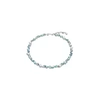 Swarovski手链女 休闲经典GEMA 混合切割蓝色水晶手链 精致优雅气质饰品