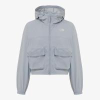 The North Face女款冰川跑步防风保暖连帽夹克四季通用