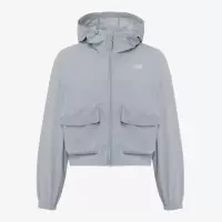 The North Face女款冰川跑步防风保暖连帽夹克四季通用