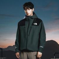 The North Face男士冲锋衣外套 GORE TRAIL 户外防风百搭休闲连帽运动夹克