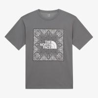 THE NORTH FACE户外速干男款短袖圆领印花T恤