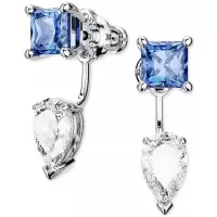 Swarovski水晶耳夹两戴设计女款可调节闪钻耳钉配赠礼盒