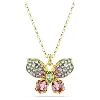施华洛世奇(SWAROVSKI)女式项链精致蝴蝶水晶多色设计时尚百搭轻奢饰品