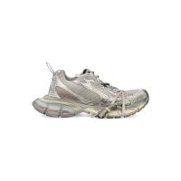 巴黎世家(Balenciaga)女款加宽跑步鞋金属徽标拼接缓震厚底圆头系