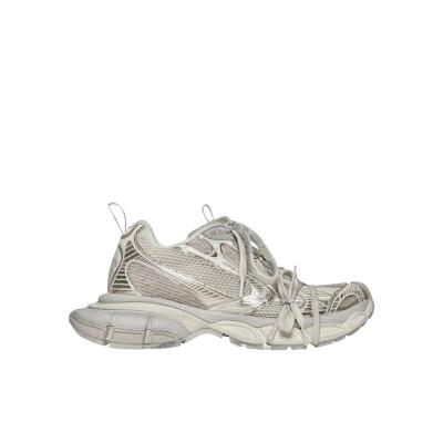 巴黎世家(Balenciaga)男跑步鞋3XL系带休闲运动鞋做旧设计浮雕尺寸透气舒适耐磨