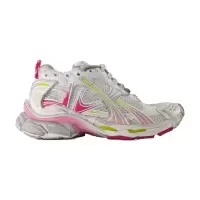 巴黎世家(Balenciaga) 女士多彩渐变缓震跑鞋轻便耐磨圆头运动鞋