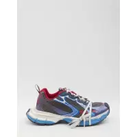 Balenciaga巴黎世家oversized拼接镂空织物男跑鞋潮牌加厚防滑运