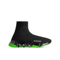 巴黎世家(Balenciaga)男跑步鞋超轻透气全透明鞋底再生针织运动鞋