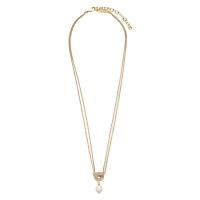 萨瓦托·菲拉格慕(Salvatore Ferragamo)女式项链金属设计精致复古百搭时尚简约优雅装饰