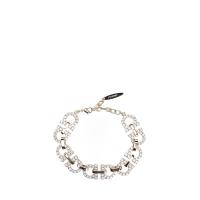 Salvatore Ferragamo女款黄铜玻璃手链时尚饰品